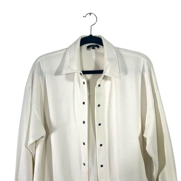 Massimo Dutti Men's Off-White Button-Down Shirt Size XS-S - Picture 10 of 14
